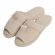 Pantufa Anatômica Malha com laço Cetim - PUFF - Bege