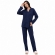 Pijama Cozy Hearts Abotoado - Marinho