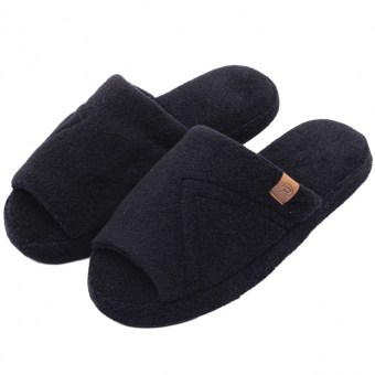 Pantufa PUFF Masculina Atoalhada Lavável à Máquina