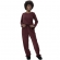 Pijama Feminino de Inverno Ultrasoft Comfy Itália- Music - Bordô
