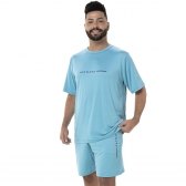 Pijama Modal Summer Liso Forward - Masculino - Verde