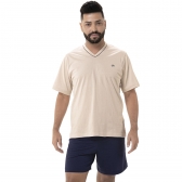 Pijama Masculino em Malha de Algodão - Puff - Marinho