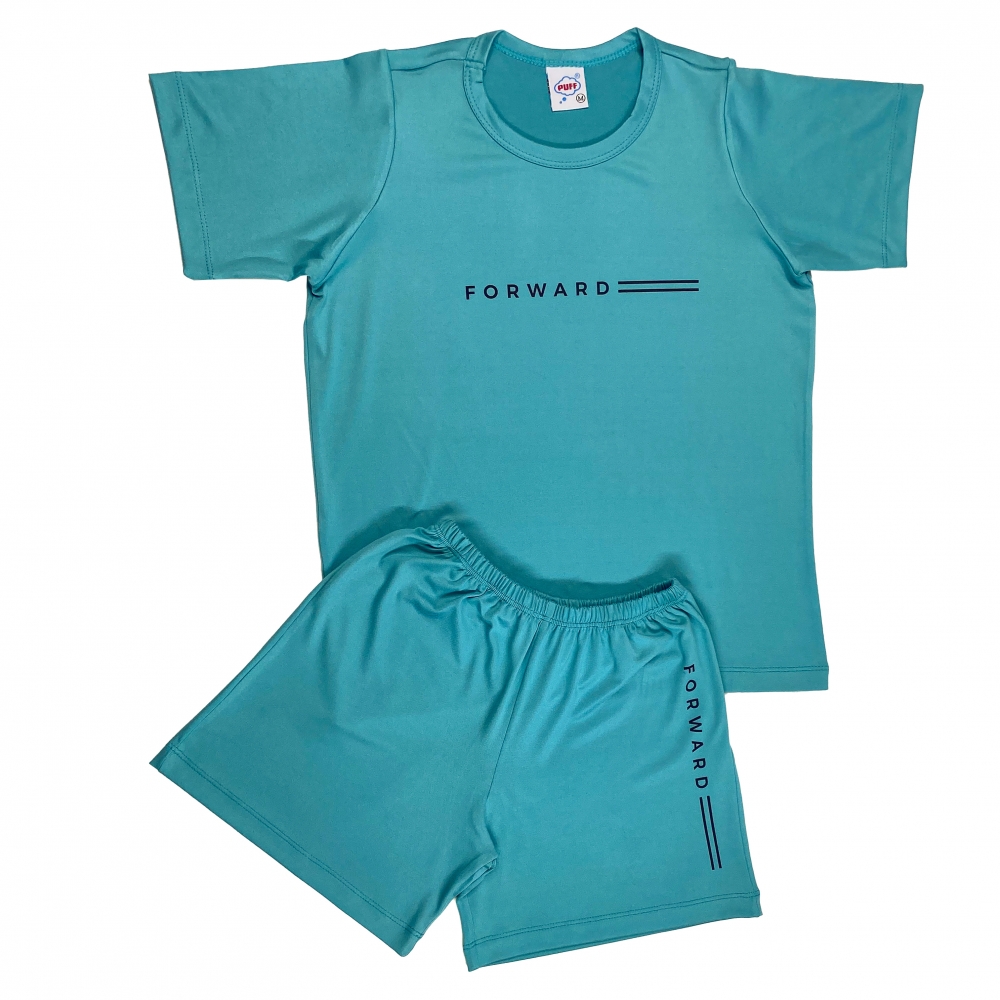 Pijama Modal Summer Liso Forward - Infantil - Verde
