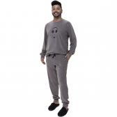 Pijama Masculino Comfy Inverno Elastano Estampa Music - Única