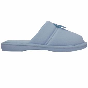 Pantufa Anatômica Malha com laço Cetim - PUFF