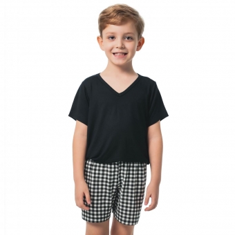 Pijama Infantil em Viscolycra Xadrez