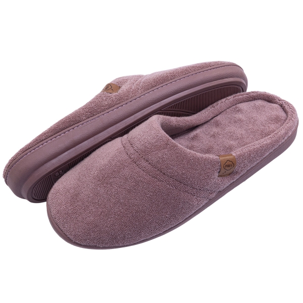 Pantufa Fechada Anatômica Elegance em Atoalhado - Amora