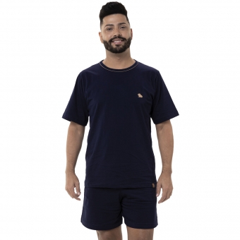 Pijama Masculino Família Capivara Sr.P - Malha Algodão
