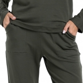 Conjunto Moletinho Feminino - Verde