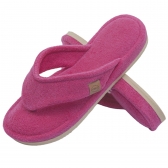 Pantufa Anatômica Soft em Atoalhado - Dedo - Pink