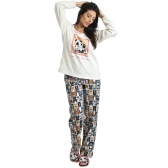 Pijama em Microsoft Estampado
