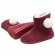 Bota Elegance Anatômica em Plush com Pelúcia - Bordô