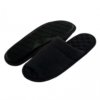 Pantufa Atoalhada Masculina com Espuma Massageadora - PUFF