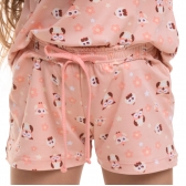 Short Doll Alcinha Infantil em Modal Summer - Salmão