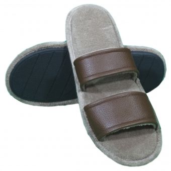 Pantufa Anatômica Flexível Masculina em Tiras