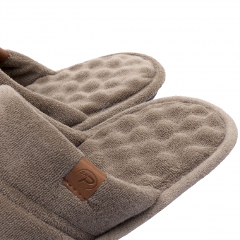 Pantufa Atoalhada Masculina com Espuma Massageadora - PUFF