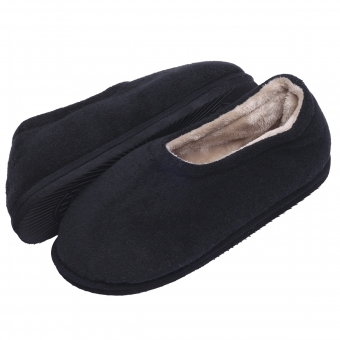 Mocassim Masculino Sola Plana em Atoalhado com Pelúcia