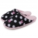 Pantufa Flexível Pelúcia Com Malha Coelho - Preto