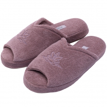 Pantufa Anatomic Comfort Atoalhado Bordado