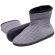 Bota Elegance Anatômica em Quilt Matelassê com Pelúcia - Chumbo