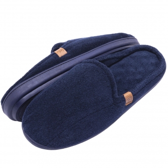 Pantufa Masculina Anatômica em Atoalhado com Espuma Massageadora