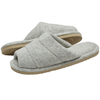 Pantufa Feminina em Atoalhado com  Solado Plano Levite
