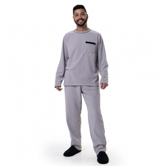 Pijama Ultrasoft Bolso Masculino