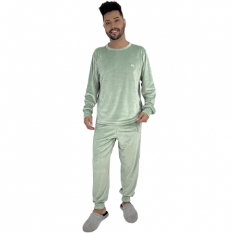 Pijama Puff Sr P Plush Super Soft Masculino Elastano