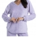 Pijama Microsoft Com Pelúcia Detalhada - Estrela - Lilás