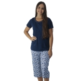 Conjunto Pescador Modal Summer Manga Leve - Marinho