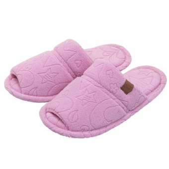 Pantufa Atoalhada Flexível Aventura nos Pés - Puff Kids