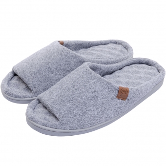 Pantufa Aberta Anatômica Elegance em Atoalhado