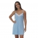 Camisola Modal Summer Poa com Alça - Azul