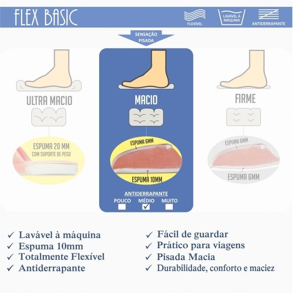 Sapatilha Flexível Plush com Laço PUFF - Rosa