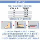 Pantufa Comfort com Pelúcia - PUFF - Vermelho