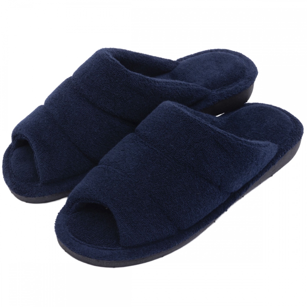 Pantufa Atoalhada Anatômica PUFF - Marinho