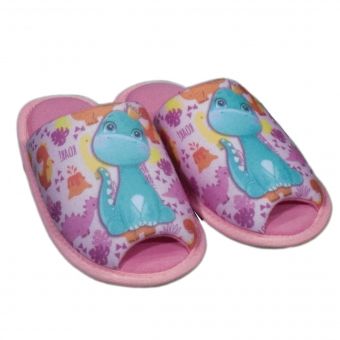 Pantufa Flexível Infantil Dinossauro