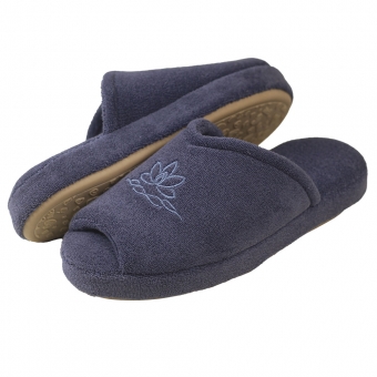 Pantufa Anatomic Comfort Atoalhado Bordado