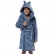 Robe Pelúcia Bordado Gatinho Infantil - Índigo