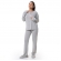 Conjunto Casual Malha Winter com Detalhes em Botões - Mescla