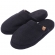 Pantufa Masculina Atoalhada Flexível - PUFF - Preto