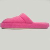 Pantufa Comfort Atoalhada Flexível Espuma 20mm Altura - Pink