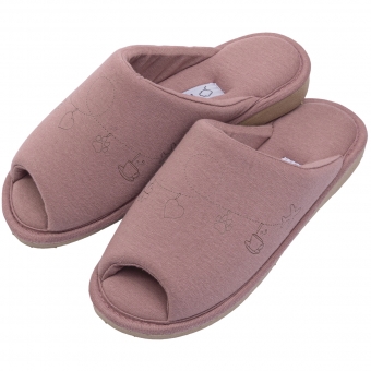 Pantufa Algodão Pingentes de Conforto — Aberta e Anatômica