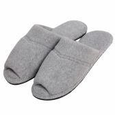 Pantufa Masculina Atoalhada Sola Plana - Mescla