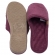 Pantufa Atoalhada Anatômica com Espuma Massageadora - Bordô