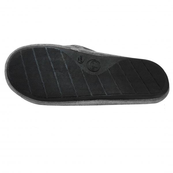 Pantufa Atoalhada Masculina com Espuma Massageadora - PUFF - Mescla