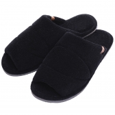 Pantufa Atoalhada Masculina Sr.P - Eva Plano - Preto