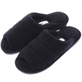 Pantufa Atoalhada Anatômica PUFF - Preto
