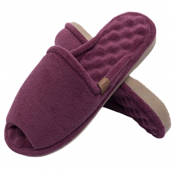 Pantufa Atoalhada Anatômica com Espuma Massageadora