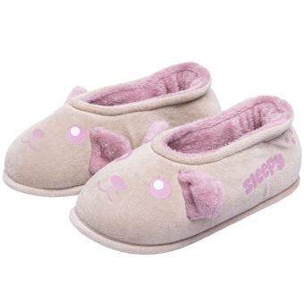 Pantufa Infantil Plush Panda Sleepy